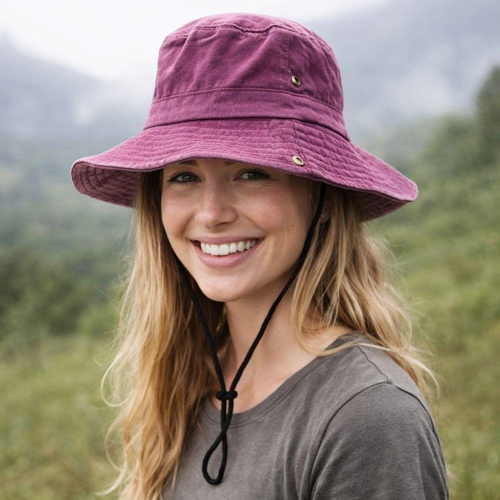 Ademende Bucket Hoeden Gewassen Katoen Vissershoed Nieuwe Zon Hoed Mannen Vrouwen