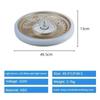 49.5*13cm Living Room Minimalist Integrated Pendant Light Fan Household Silent Electric Fan Light Modern Bedroom Ceiling Fan Lamp