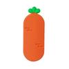 Shower Head Holder Suction Cup Wall Mounted Punch-free Silicone Carrot Shape Handheld Shower Head Bracket Bathroom Accessories