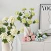 77cm Silk Hydrangea Flowers Real Touch Fake Plants Artificial Hydrangea Flowers  Party Decor