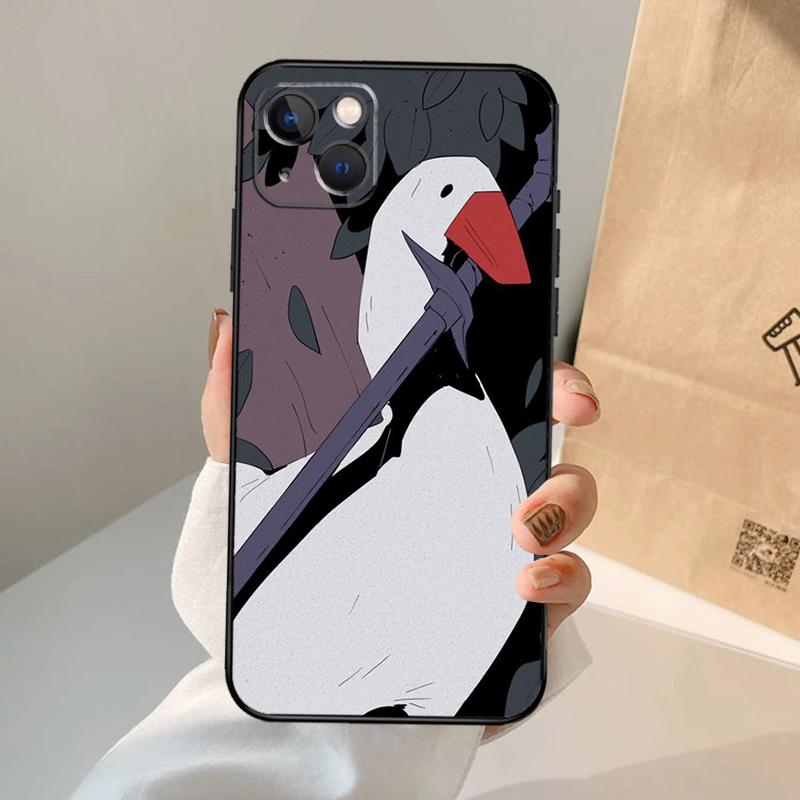 Untitled Goose Game Phone Case For iPhone 17 Air 16 15 14 13 11 12 Pro Max 13 12 mini 15 16 Plus 16e Cover Coque