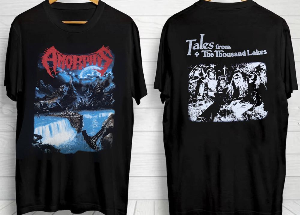 

AMORPHIS Tales from The Thousand Lakes Album Black All Size Shirt MK538 Unisex T-Shirt M