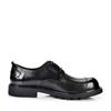 Big Head Shoes Men'S Hollow Leather Shoes Trendy Versatile Thick-Soled Business Shoes Breathable Round Head Punched Hole Shoes Sandals Men