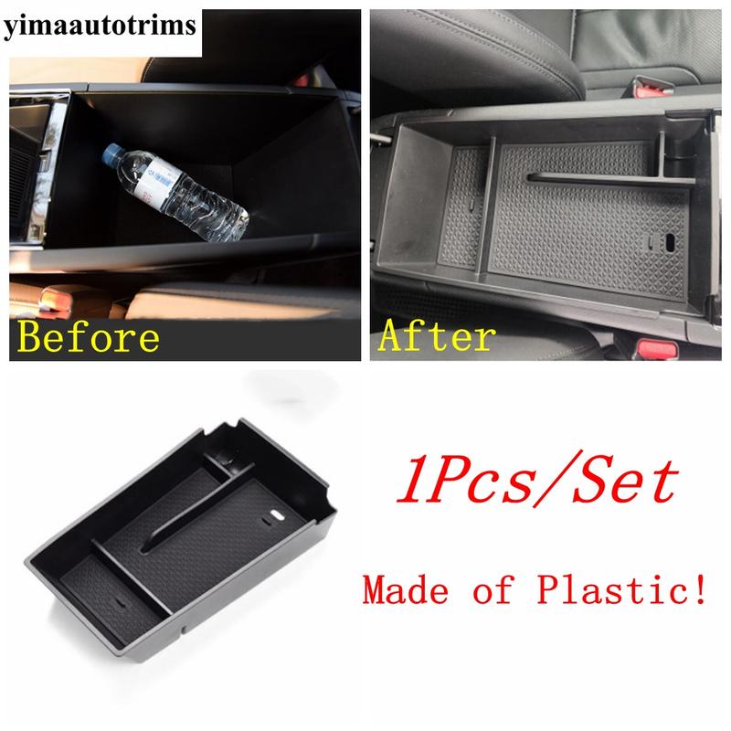 Central Control Armrest Storage Box Container Holder Tray Accessories Interior For KIA Optima K5 Automatic Version -