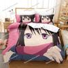 Anime Noragami Yato Bedding Set Duvet Cover Bedroom Comforter Covers Single Twin King Size Quilt Cover Home Textile029963