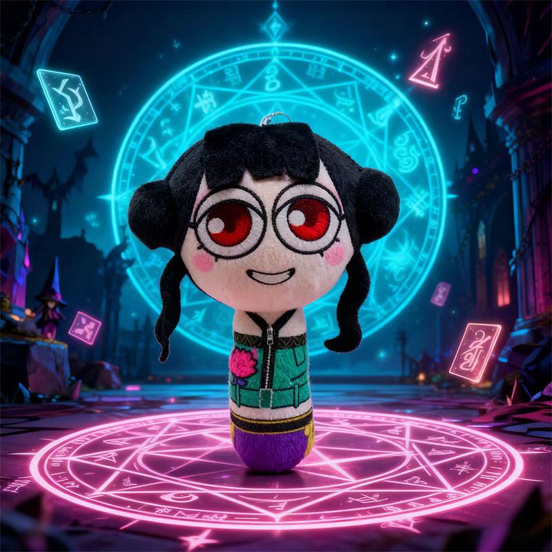 25CM New Hot Anime Figure Kpop Demons Hunters Creative Rhythm Box Plush Cute Pillow Soft Dolls for Fans Christmas Birthday Gifts