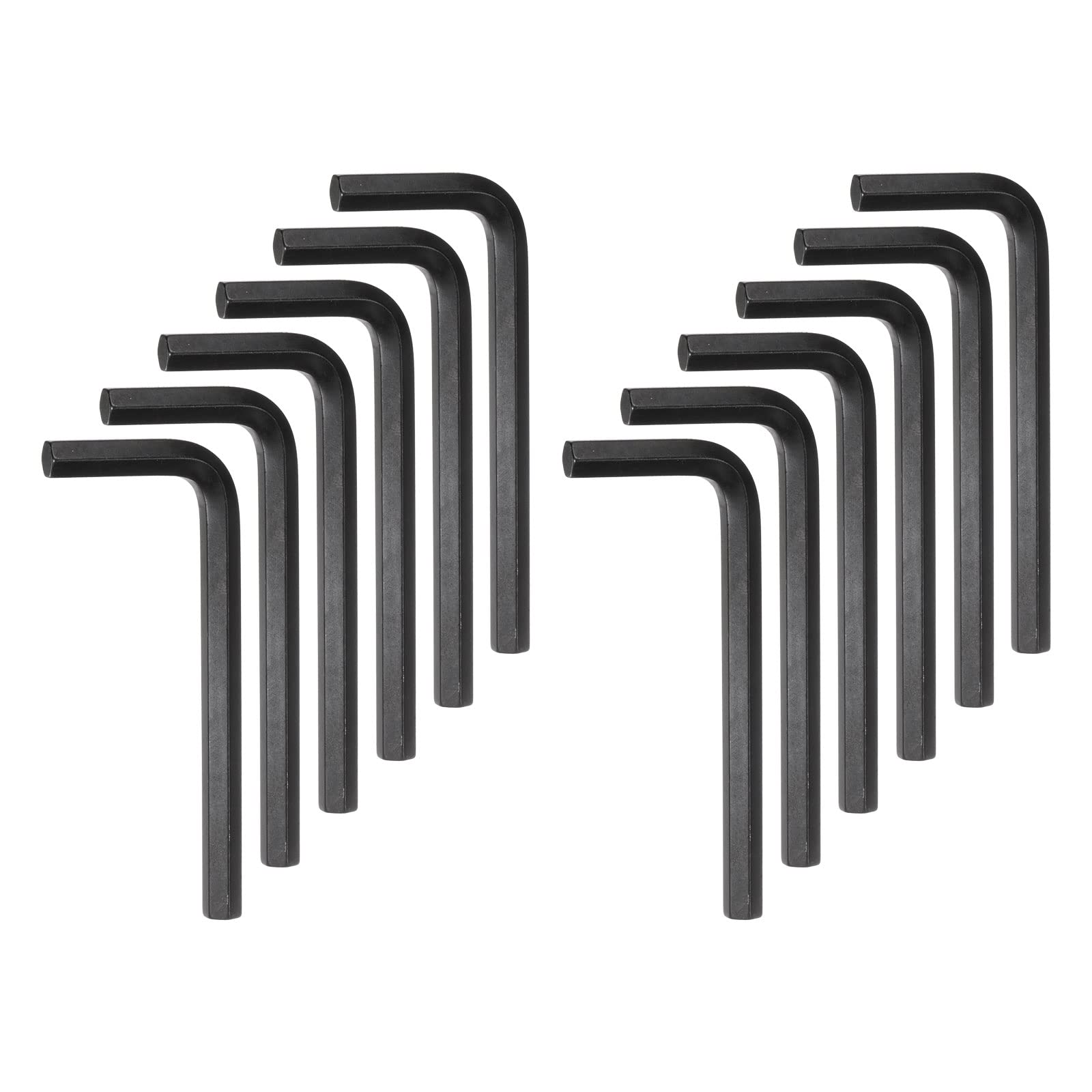 

uxcell 8mm Steel Short Hex Wrench Set for Screw Removal and Furniture Bicycle and Motorcycle Black 20-Pack CR-V L-Shaped Tightening, Assembly, Repair,