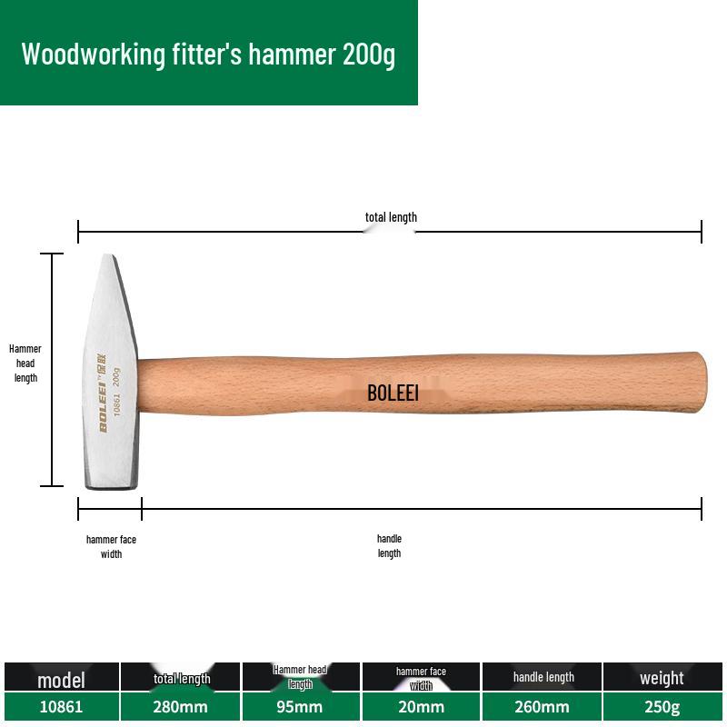 Mini Duckbill Hammer: Fitter's Sheet Metal & Electrician's Tool