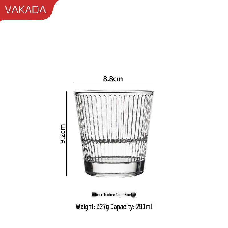 VAKADA Borosilicate Glass Beverage Cup