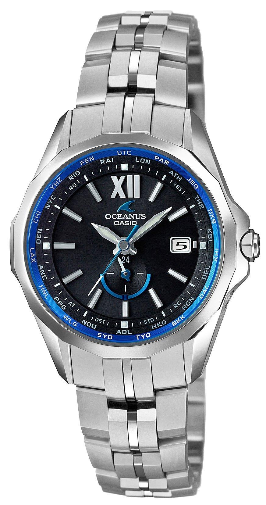 

[Casio] Срібний годинник Oceanus Manta Radio Solar OCW-S340-1AJF