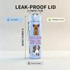 1 ud. Variedad Retratos de Perros Mascotas 750ml Plástico de Color Botella de Agua Deportiva Tapa con Pajita abatible a Prueba de Fugas Adecuada para Deporte Oficina Uso en Casa