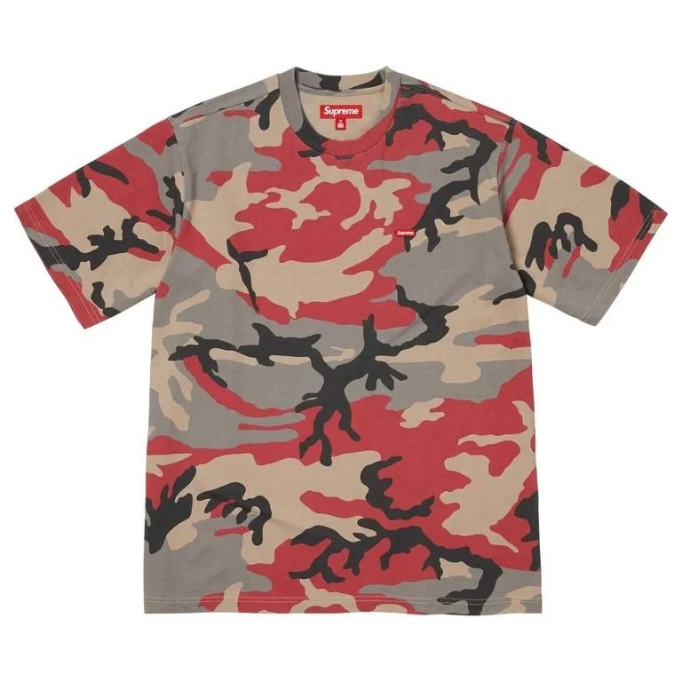 815715 Supreme Small Box Tee (26SS) Red Camo M