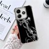 Custodia Morbida per Telefono con Sigillo Crociato Cyber Gotico per Xiaomi Redmi Note 14 15 Pro Plus 13 12 11S 11T 5G 10 9S 9 Placcata Anti-Caduta Fundas