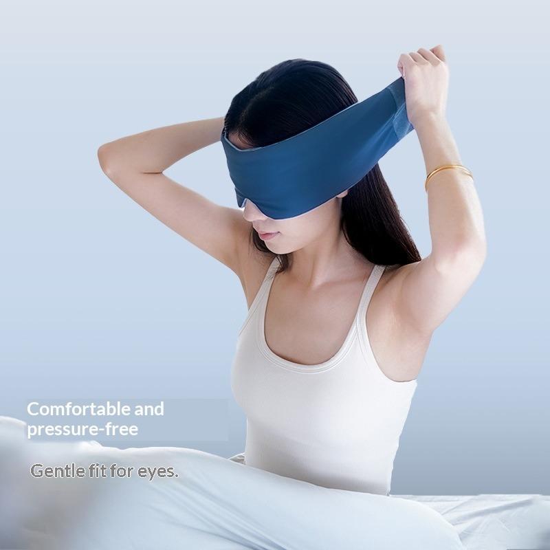 Home & Travel Deep Sleep Eye Mask&Zero-Pressure Light Blocking&Single Pack&More Breathable & Comfortable Than Silk