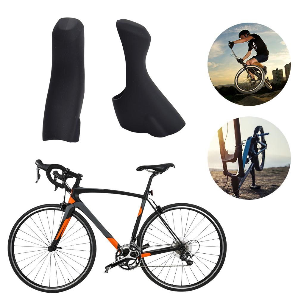 Hebelabdeckungen Bequeme Rennradschalthebel Schutzhauben Fahrrad Brems-Schalthebelabdeckung für SHIMANO ST-4700 ST-5800 ST-6800