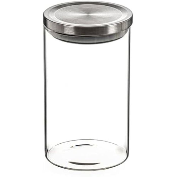 Bocal En Verre - Kozina - 1 L - Multicolore - 10 X 10 X 17,5 Cm - Verre