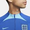Nike England Dri-Fit Strike 1/4 Zip L/S Drill Top 'Royal Blue' Men's DH6454-480