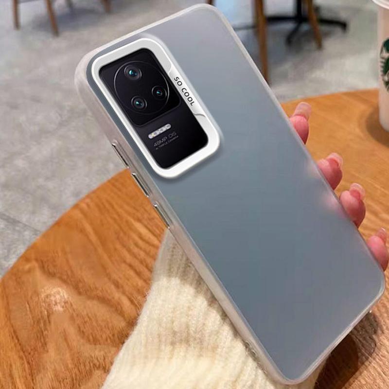 For Xiaomi Poco F4 Deksel POCO F4 Telefondeksel 22021211RG 22021211RI Deksel Redmi K40s pocof4 Luksuriøst Metallisk Aurora Skin Matt Deksel