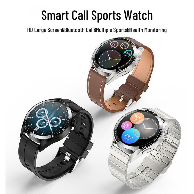 2025 Huaqiangbei Modell T05: High-End Smartwatch mit NFC, Wasserdicht, Multifunktional, Unisex-Design