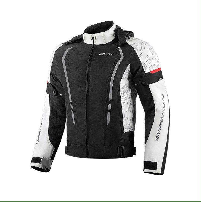 

Мотоциклетный костюм для мужчин и женщин, всесезонная теплая защита от падения, рыцарь, мотоциклетная защитная одежда S белый