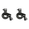 Rotatable Action Camera Mount Compatibles Bike Motorcycles Universal ABS Clamp For Sports Recording