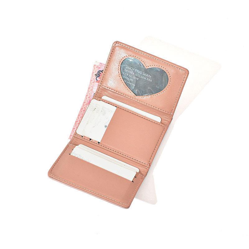 Fresh Daisy Trifold Student Wallet - Simple, Sweet, and Cute Japanese-Korean Style