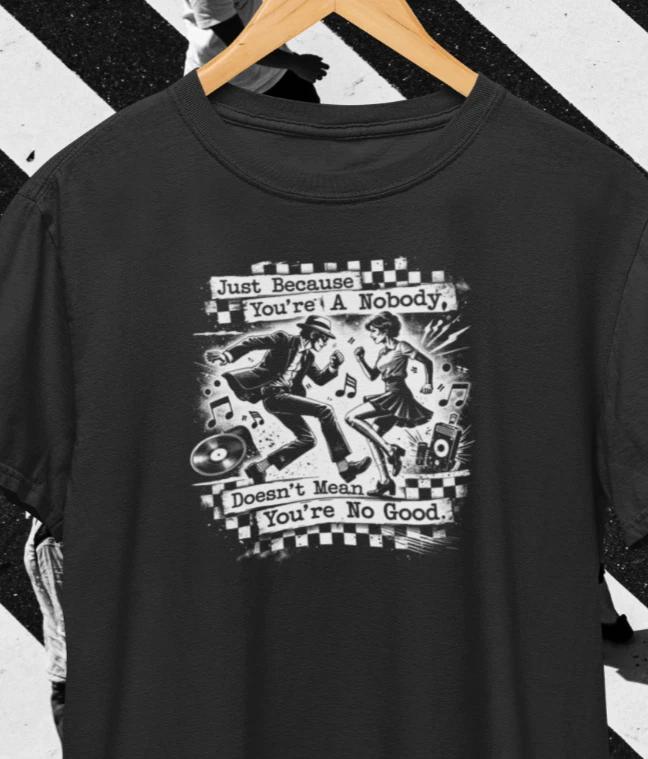 Specials Two Tone Nobody T-Shirt / Ska Skin Rudeboy Rock Shirt 2XL