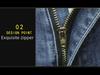 Spring-Summer Men's Slim Fit Printed Jeans – Douyin Trend Casual Straight Pants (Style 2268)