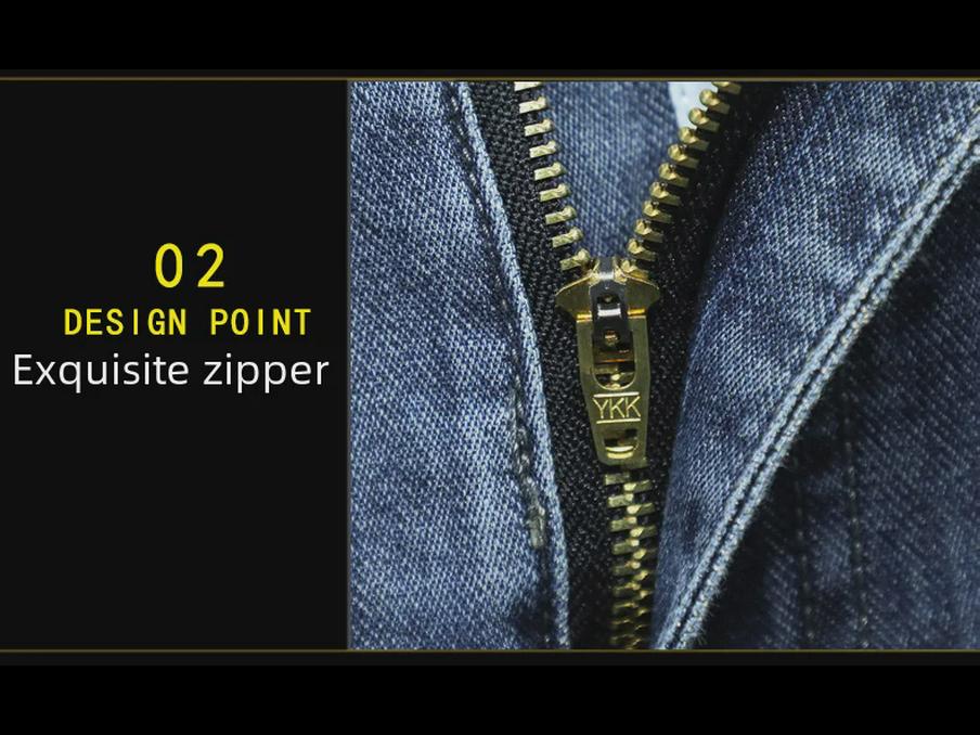 Spring-Summer Men's Slim Fit Printed Jeans – Douyin Trend Casual Straight Pants (Style 2268)