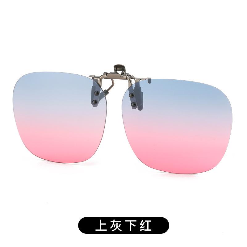 Clip Sunglasses, Outdoor Fishing, Driving, Polarizing, Clipping, Day And Night, Rimless Polygonal Glasses