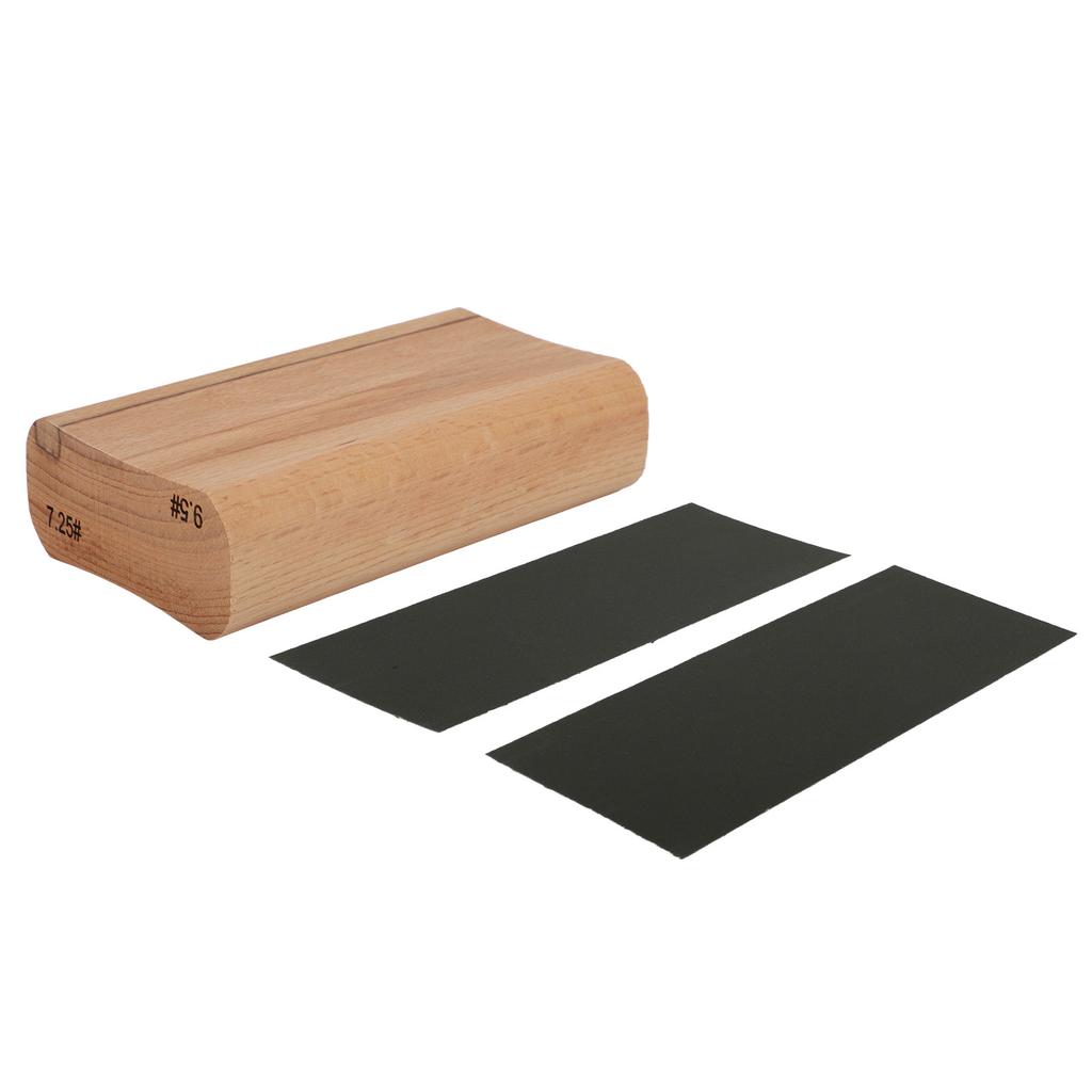 Wood Radius Sanding Block Luthier Tool for Guitar Fretboard Fingerboard Fret Leveling