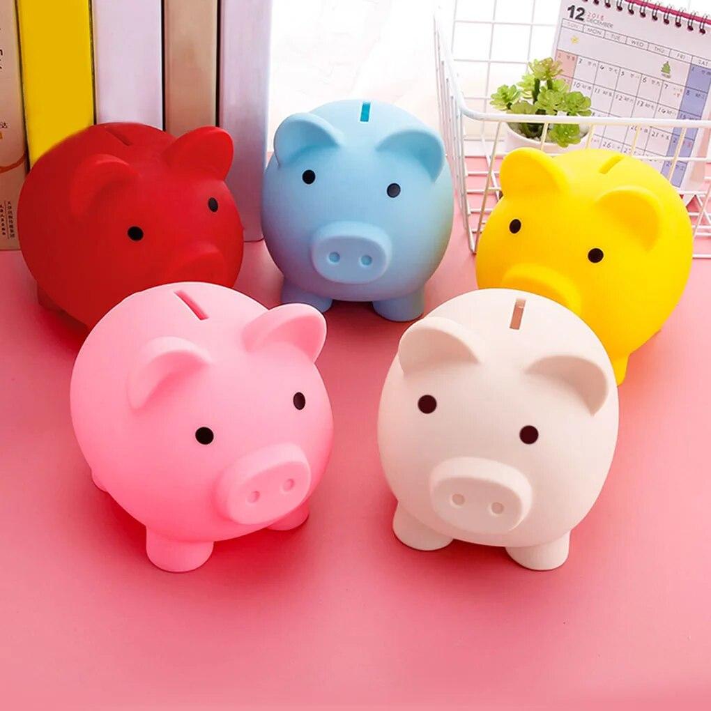 

Копилка с мультяшными животными, милая свинья, сберегательная касса, копилка, детские игрушки, подарки для детей, украшение дома