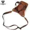 Humerpaul Men Leather Waist Bag Multifunctional Shoulder Bag
