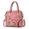 Luxus-Stickerei-Handtasche für Damen PU-Leder Quaste Umhängetasche Designer-Henkeltasche Marke Damen-Schultertasche bolso