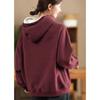 Sweatshirt for Women Oversize Hooded Thickened Loose Casual Pullover Long Sleeve Winter Sweatshirt Top