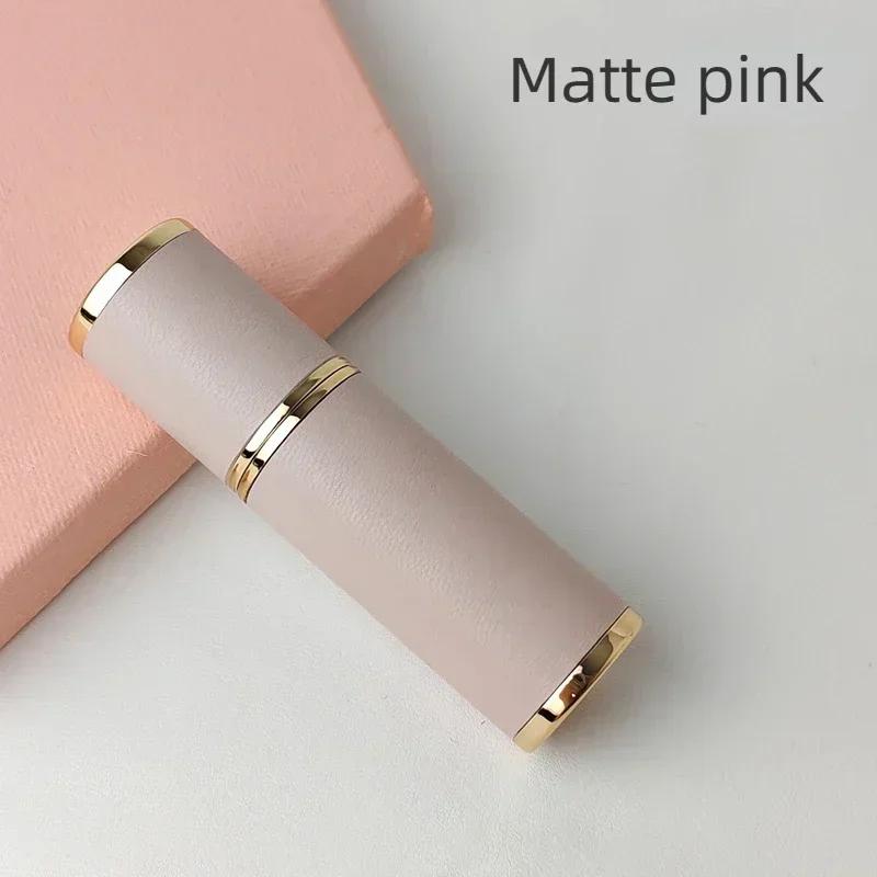 5ml Refillable Spray Atomizer Portable Leather Empty Cosmetic Containers Sub-bottling Fine Mist Perfume Atomizer Cosmetic 1pc