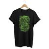 Grüner Drache T-Shirt Japanische Ästhetik Tattoo Kunst Outfit Kante Kleidung