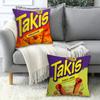 Corn Flakes Snacks T-Takis Kissenbezug Bürokissen Geeignet für Sofa Auto Schlafzimmer Dekorative Kissenhülle