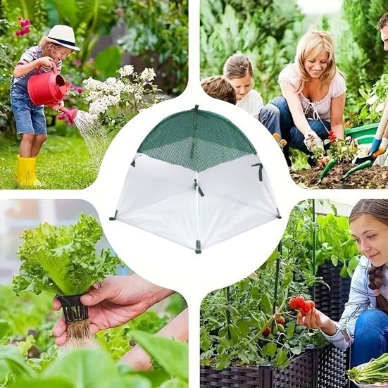 Kryt rostlinného stanu Pest Barrier s kolíkem Venkovní zahrada Ovoce Zelenina Rostlina Stínící síťovina Síťovaný kryt Ochranný kryt proti ptákům a zvířatům