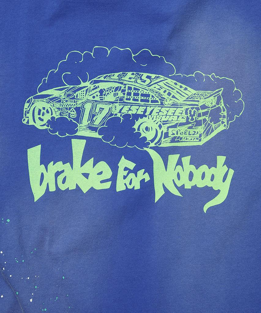 YESEYESEE Y.E.S Vintage Racing Tee Blue