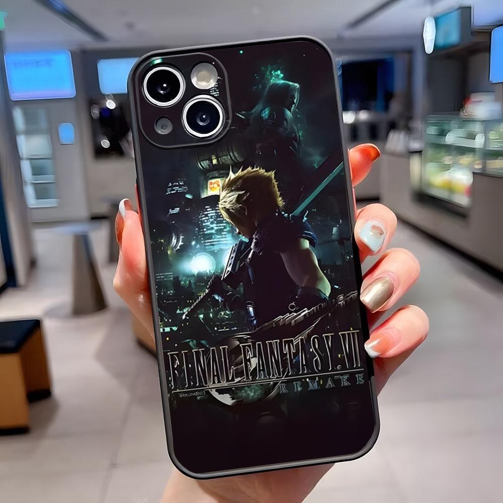 

Final Fantasy Phone Case Matte Translucent For IPhone 15 Pro 16 Pro Max 13 11 12 14 Xs X Xr 7 8 Plus Se Back Cover iPhone11 ProMax