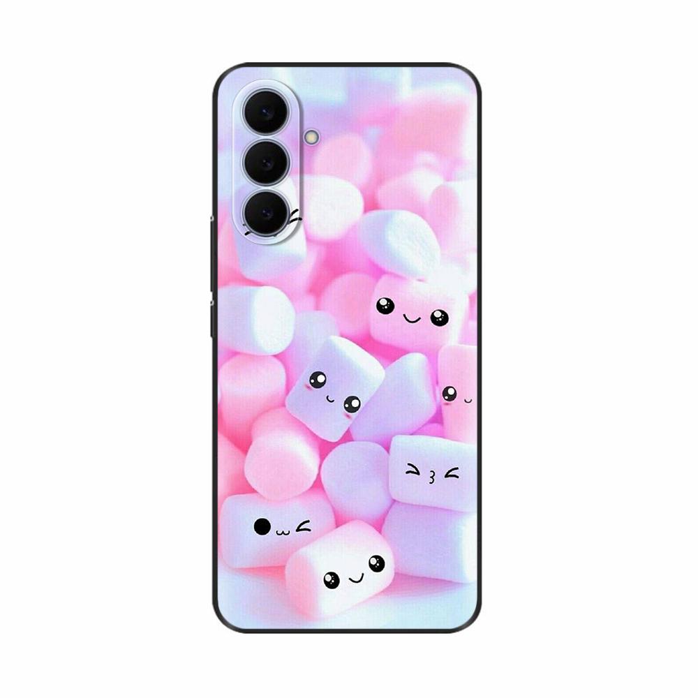 For Samsung Galaxy S25 FE Case Sweet Patterns Soft Liquid Silicone Cover For Samsung S25 FE Phone Cases S25FE Shockproof Fudnas