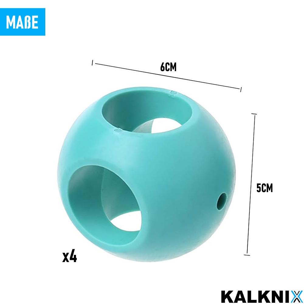 KALKNIX 4 Pieces Magnetic Anti-limescale Ball Anti-limescale Washing Ball Washing Ball