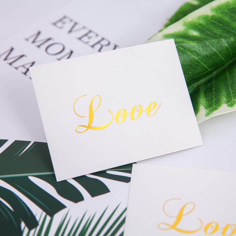 Creative Mini Wedding & Thank You Greeting Card