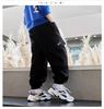 Boys' 2025 Punk Style Cargo Pants for Spring/Autumn - Junior High Student Long Pants