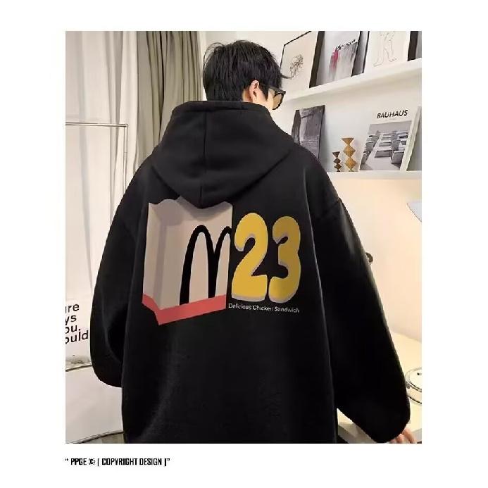 Retro svetr Hong Kong Style Pánské Jarní a Podzimní Pánský svetr s kapucí Americký Heavy High Street Ins Fashion Brand Baggy Coat