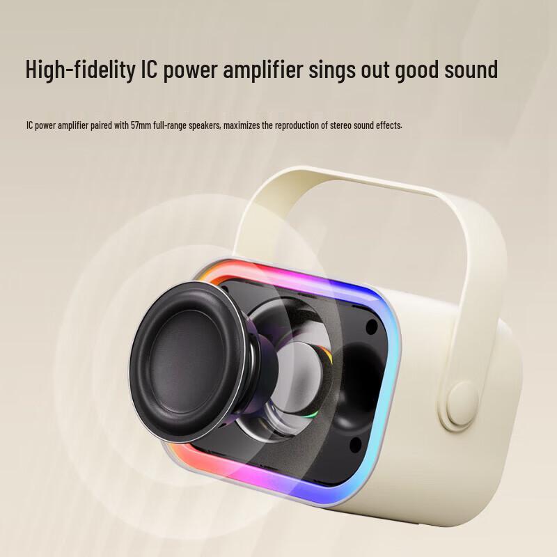 Philips Portable All-in-One Karaoke Microphone and Speaker TAS2808