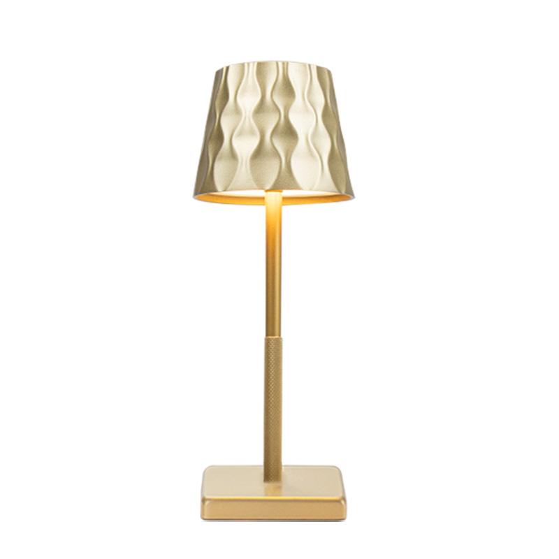 Retro Led Table Lamp 3 Colors Dimmable Touch Sensor Desktop Night Light Rechargeable Portable Night Light For Bar Bedroom Decor