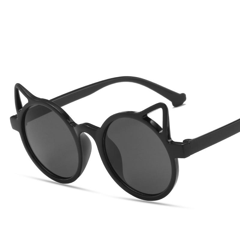 Kleinkind Katze Geformte Sonnenbrille Mädchen Kleiner Teufel Katzenohren Brille Sonnenbrille Outdoor-Brille für Strandparty Sommeraktivitäten