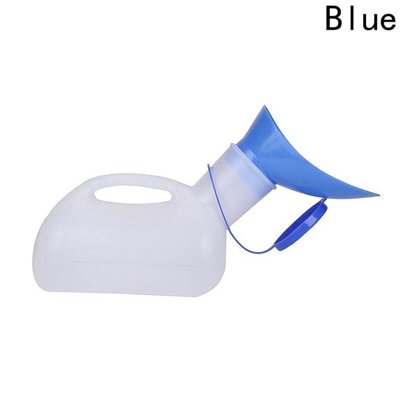 1000ML Unisex Portable Urine Urinal Toilet Aid Bottle For Traveling Camping Outdoor+Feminine Adapter